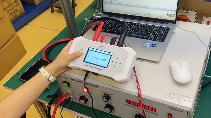 微歐計(jì)測(cè)試現(xiàn)場(chǎng)